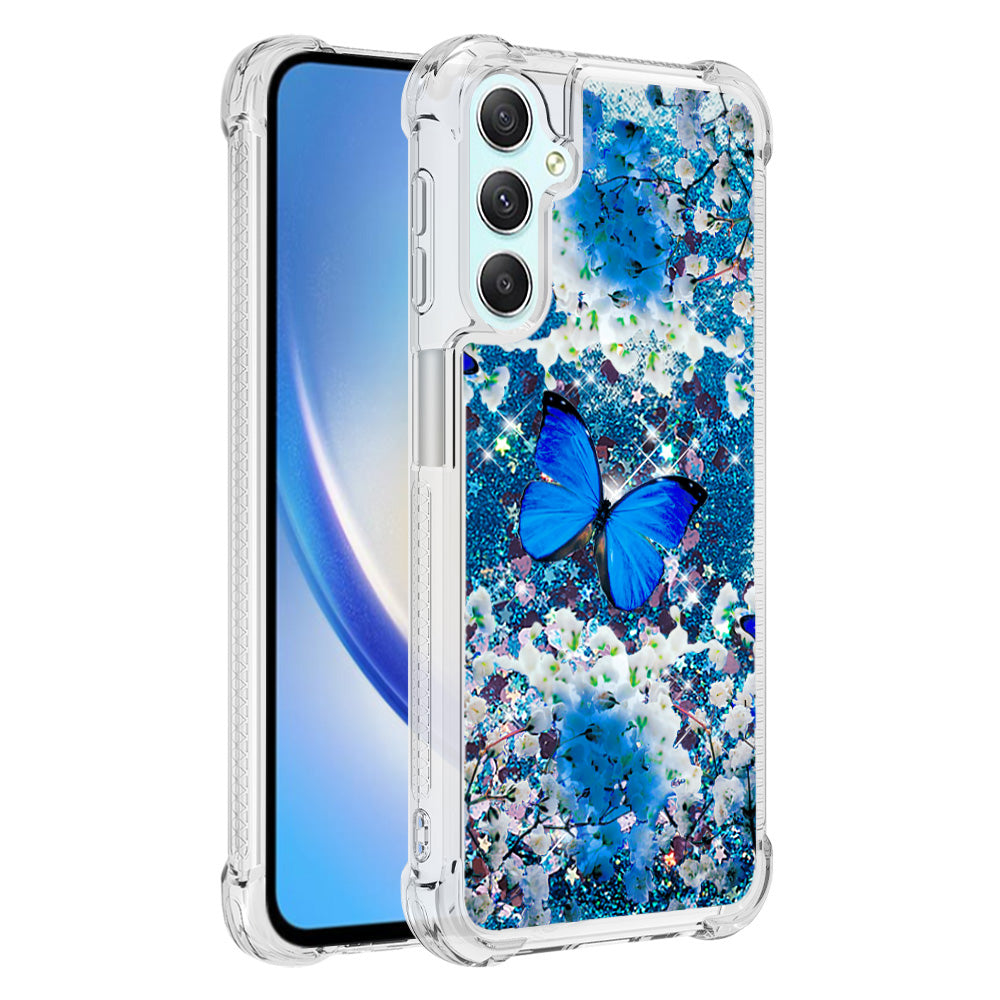 YB Quicksand Series-2 Glitter Liquid Waterfall Case for Samsung Galaxy A25 5G A24 4G Soft TPU Pattern Printing Phone Cover YB Quicksand Series-2 Glitter Liquid Waterfall Case for Samsung Galaxy A25 5G A24 4G Soft TPU Pattern Printing Phone Cover